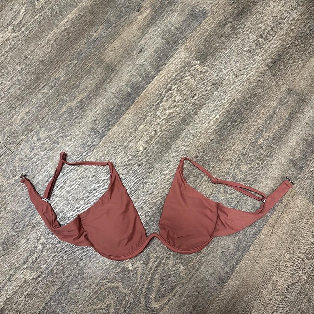 Rust Red Underwire Bikini Top